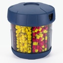 Mossime Supplement Organizer Ekstra Büyük 7 Karşılaştırması ile Organize, Radyatör Soft Lid Easy Open Pill columns, One Moon Travel Drug Organizer Storage Vitaminleri, Tıp Konteyner Pill Şişe