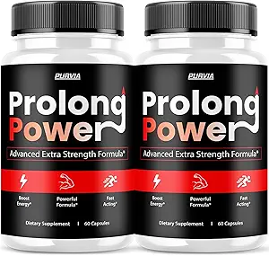 (2 Pack) Prolong Power Pills - Resmi Formula - Prolong Power Capsules Advanced Strength Formula General Wellness Prolong Toz Pills Supplement, maksimum Wellness ProlongPower (120 Capsules)