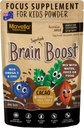 Çocuklar için Focus Supplement Beyin Boost - Omega-3 DHA Flaxseed Natural Focus & Dikkat Challenge Support Kids Focus Vitamins 3.52oz (100g)