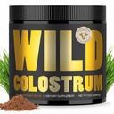Συμπλήρωμα Κολοσσού - Grass Fed Pure Bovine Colostrum Powder - 2000mg & 400mg IgG (calostro bovino) - Ορός, Ανοσία, Δέρμα, Υποστήριξη μαλλιών - Χωρίς ζάχαρη, Φυσικό άρωμα Cacao, 30 υπηρεσίες
