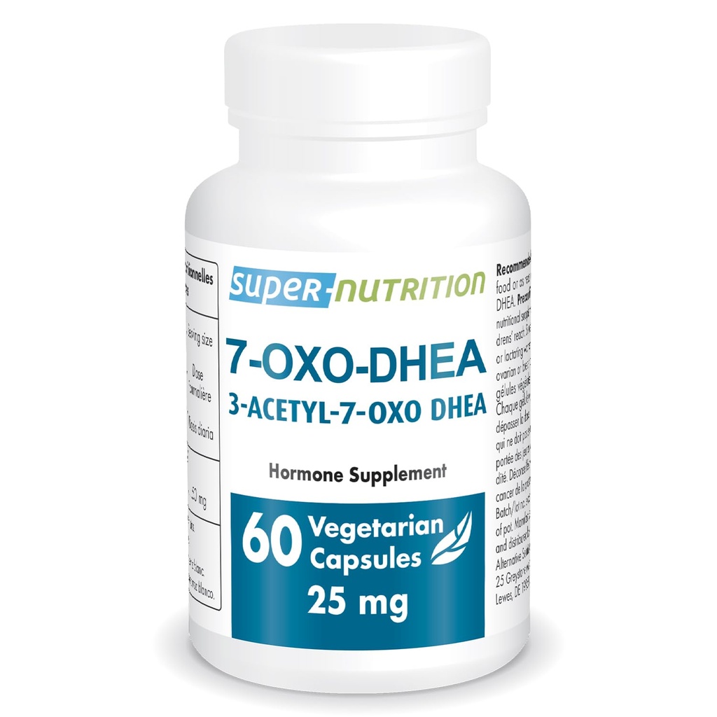 Supersmart 7-OXO DHEA 25mg - Advanced DHEA Metabolitite Supplement 
