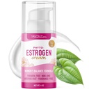 Vahşi Yam ile Kadınlar için Phyto Estrogen Krem | Bitki bazlı Hot Flash, Menopause & Menstrual Cycle Support | Black Cohosh, Dong Quai, Red Clover | 96 Topical Services | 4oz Pump | Vegan, Paraben-Free