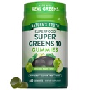 Nature's Truth Super Greens Gummies | 60 Count | Vegan & Non-GMO Supplement | Made with Real Greens | Apple Flavor