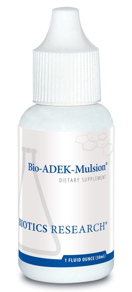 Bio ADEK Mulsion - Emulsified Formula, Improv Bioavailability, Supports Sağlıklı Immune Responses, Bone Health, Eye Health, Cardiovascular Health, 1 fl ozz
