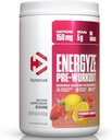 Enerjize Pre Workout Toz for Men and Women, Strawberry Lemonade, 150 mg Caffeine, 5g BCAAs, Performans L-Tyrosine, L-Citrulline, No Sugar (30 hizmet)
