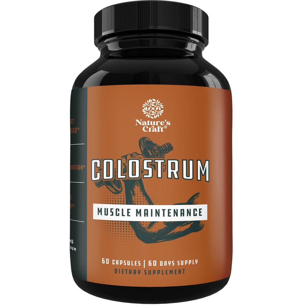 Κάψουλες Βοοειδών Colostrum με ανοσοσφαιρίνη G - Συμπλήρωμα Colostrum και οικοδόμος μυών για την υγεία των ούρων Κοινή υποστήριξη Ανοσοποιητική υγεία Οστική δύναμη και το συμπλήρωμα υποστήριξης του εγκεφάλου