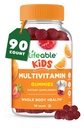 Lifeable Kids Multivitamin Gummies | Great Tasting Multivitamin for Kids | with Vitamins A, C, D, E, B6, B12, çinko, Biotin, Folic Acid, Iodine, Niacin | Genel Vücut Sağlığı | 90 Gummies