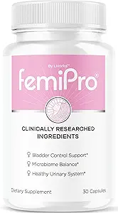 LIVORKA FemiPro Bladder Control Pills - Original FemiPro Capsules, Femi Pro Bladder Control Support Supplement, Probitic FemiPro Pills for General Health and Wellness Yorumlar, 30 Capsules for 1 Ay