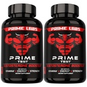 Prime Labs testosteron Supplement for Men (2-Pack) - Stamina, Endurance, Energy, & Strength - Erkeklerin testosteron ATM & Workout Supplement - 120 Caplets