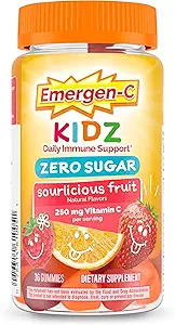 Emergen-C Μηδέν Ζάχαρη Ανοσοποιητική Υποστήριξη Kids Gummies 36 Count
