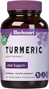 BlueBonnet Turmeric Root Extract Supplement, 60 Count