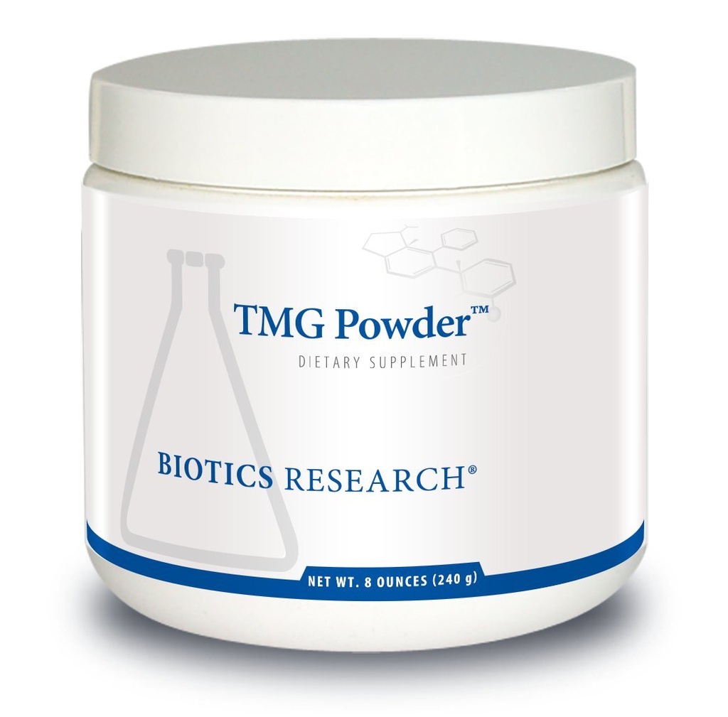 Biotics Research TMG Powder – Τριμεθυλογλυκίνη. Μπετάιν. Σκόνη Φόρμουλα. Δώρος Μεθυλίου. Μύες Κερδίζουν. Αποτοξίνωση. Υποστηρίζει υγιή επίπεδα Homocysteine Περιέχει: 8 Oz (240g)