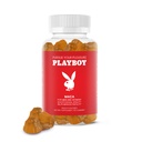 Playboy - Maca Root Gummies for Women and Men (60 Kont - Peach Flavored) - Cinsel Vitality, Libido, Fertness - Maca Gummies Supplement - 100% Natural, Vegan Non GMO - 4:1 Extract Maca Peruana