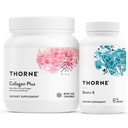 THORNE - Collagen Plus και Biotin 8 Bundle για το Radiant Δέρμα, τα μαλλιά και τα νύχια - 30 Σερβίρει