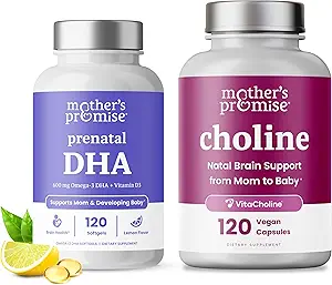 Mother's Promise Prenatal DHA & Choline Capsules