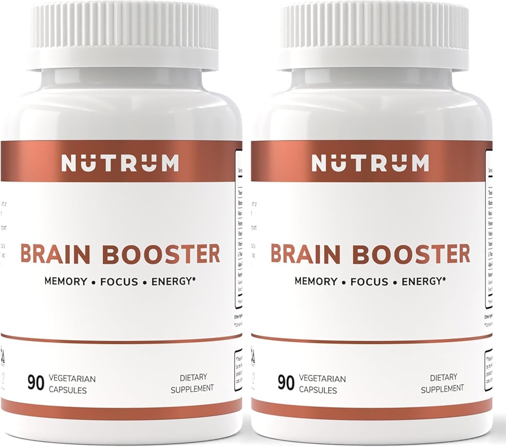 Beyin ATM Supplement - Beyin Gücü Nootropic Supplement - Focus, Memory, Clarity, Energy & Better Concentration with Alfa-GPC, L-Theanine, Rhodiola, BTC, Guarana (Pack of 2)