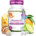 Zahler - Advanced Vitamin D3 50000 IU capsules (120 Count) Kosher Vegetarian Friendly Vitamin D for Immune Support, Bone, Teeth & Muscle Health - Weekly D3 Vitamin Supplement- Easy Swallow Vitamin D3.