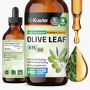 BIO KRAUTER Zeytin Broşürü Sıvı - Zeytin Yemek Desteği için Tatlı ve Şeker Ücretsiz - Vegan Drops 4 Fl.Oz.