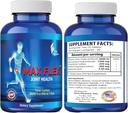MAX FLEX UC II, Ortak Sağlık için Collagen Supplement - Glucosamine, Chondroitin, Ortak Inflammatory Relief as Turmeric – Gluten Free – 60 Tabletler, 2 Tabletler / Günler