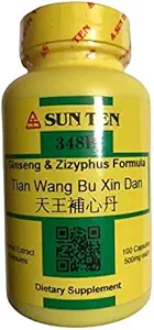 Sun Ten - Ginseng & Zizyphus Formula Capsules/Tian Wang Bu Xin Dan/天王補心丹