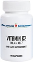 Natural K2 MK4 Plus Vitamin K2 MK7 Yüksek Lisans 15,000 MK-4 + 6006 MK-7 Bone and Arterial Health Vegi-Capsules Soy-Free