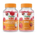 Lifeable Food Magnezyum & çinko Kids + çinko Kids, Gummies Sche - Great Tasting, Vitamin Supplement, Gluten Free, GMO Free, Chewable Gummy