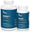 Dr. Tobias Omega 3 Fish Oil and Colon 14 Ημέρα καθαρισμού για βελτιωμένη πέψη και γενική υγεία