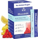 Bluechange Electrolytes - Doğal Elektrolytes Toz Paketleri, Organik Hydration Packets, Electrolyte Drink Mix Stick Stick Sticks with No Sugar, Single Serve Pack - Lemon Raspberry Flavor, Toz Sticks (10 Pack)