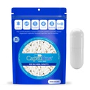 Capsuline Uzunluk 000 - Renkli Beyaz Boş Gelatin Capsules - 1000 Kont - Boş Gel Pill Capsules - DIY Pure Bovine Pill Capsule - Boş Caps - Kosher ve Halal Sertifikalı - Non-GMO sertifikalı