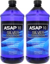American Biotech Labs ASAP 10 PPM Silver Sol Immune System Support | 32 Oz Totalling 64 Oz