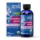 Annenin Bliss Organik Yaşlı Syrup & Immunity Boost With Vitamins, Prebiyotiks & Echinacea for Kids & Yetişkinler 1 yr+, 3 Fl Oz Oz