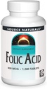 Source Naturals Folic Acid 800 mcg Diyetary Supplement - 1000 Tablet