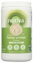 Nutiva οργανική σκόνη πρωτεΐνης σπόρων κάνναβης, μέγιστης πρωτεΐνης, 16 Oz, USDA οργανική, μη ΓΤΟ, ολόκληρα 30 εγκεκριμένα, Vegan, χωρίς γλουτένη & Keto, πρωτεΐνη φυτών με αιθέρια αμινοξέα