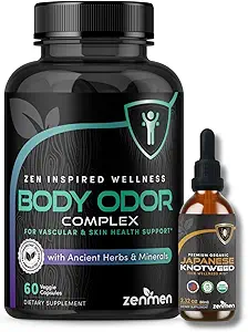 Zenmen Συνολική Wellness Bundle: Body Odor Supplement και Ιαπωνικό Knotweed Tincture Bundle