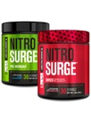 Jacked Factory Nitrosurge Pre-Workout in Blue Raspberry & Watermelon Nitrosurge Ked Termogenic Pre-Workout for Men & Women
