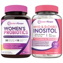 Doktor'un Kadınları Probiyotikleri ve Inositol Sche - Gut, Vaginal, Urinary & Reproductive Health for Women