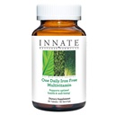 INNATE Response Formulas One Daily without Iron - Iron-Free Daily Multivitamin - B Vitaminleri ile - Vejetaryen, Non-GMO ve Kosher - 9 Yiyecek Allergens olmadan - 60 Kont (60 Hizmet)