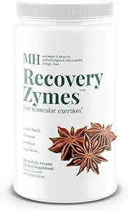 MICHAEL'S Health Naturopathic Programs Recovery Zymes - 1000 Girik Kaplamalar - Proteolytic Enzyme Supplement - Supports Natural Inflammatory Response - 166 Hizmet
