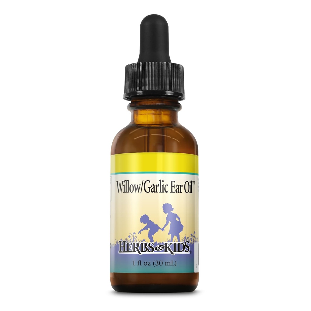 Kids Willow/Garlic Ear Oil, Unscented (Btl-Glass) | 1oz