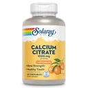 Solarayuba Citrate 1000 mg, Natural Orange Flavor Chelated Food Supplement for Bone Strength, Teeth, Nerve, Muscle, and Heart Function Support, 60-Day Garanti, 15 Hizmet, 60 Chewables