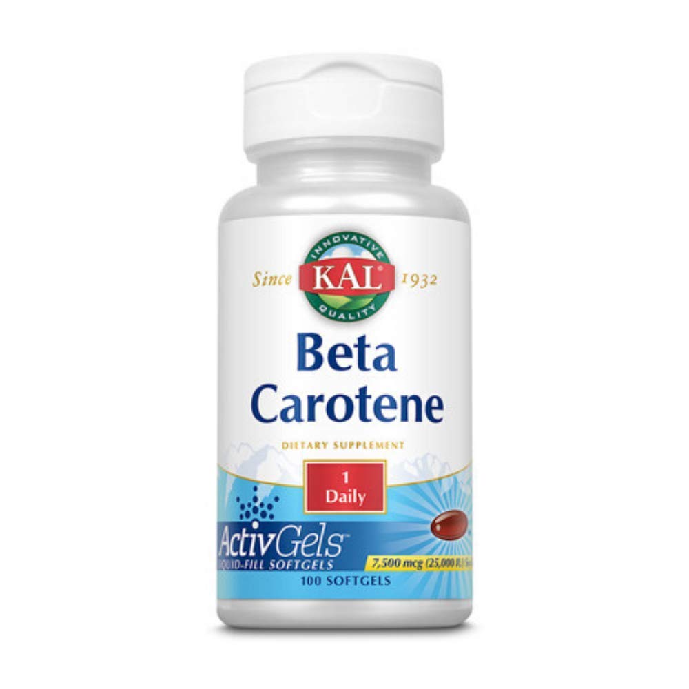 KAL Beta Carotene5.000 İ Tabletleri, 100 Kont