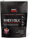 GNC AMP Wheybolik Klinik olarak Proven Protein Toz, 40g Whey proteini, BCAA, Leucine, Kas Kuvvetini Arttırıyor, 3. Parti Test Edildi, Gluten Free, Strawberries ve Cream, 10 Hizmetler