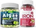Vegan Omega 3 Gummies 1000mg+Iron Συμπλήρωμα 12, 5mg