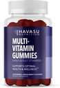 Yetişkinler için Multivitamin Gummies - Günlük Gummy with Vitamin C, D, and çinko for Men and Women - 60 Count - GLP-1 Beslenmesel Destek Optimal Sağlık ve Sağlık - 1 Ay Supply, Karma Berry Flavor