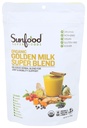 Sunfoods Golden Milk Super Mix - Superfood Golden Milk, Turmeric Toz, Turmeric ve Ginger, Black Pepper, Cinnamon & Cardamom, Turmeric Latte Toz, Vegan, USDA Organik - 6 ozz