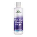 Swanson Concentrace Trace Mineral Drops 8oz-Complete Mineral Complex for Energy, Hydration, & Electrolyte Balance Πάνω από 72 Ιωνικά Ορυκτά Υψηλής Απορρόφησης Όπως Μαγνήσιο, Κάλιο, Ασβέστιο (2 Συσκευασία)