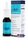 Nasal Cleanse - Doktor Önerilen Anti Viral Nasal Iodine yapıştırıcısı Rinse Şişe 250 Dos - Nasal Mix for Wellness - ABD'de Yapıldı