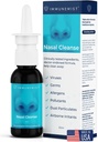 Nasal Cleanse - Doktor Önerilen Anti Viral Nasal Iodine yapıştırıcısı Rinse Şişe 250 Dos - Nasal Mix for Wellness - ABD'de Yapıldı