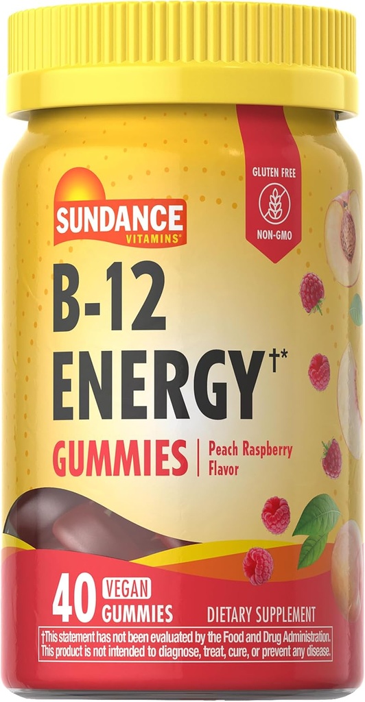 Sundance Βιταμίνη B-12 Ενέργεια Gummies 