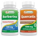 En İyi Doğallar Berberine 500m & Quercetin 1000 mg
